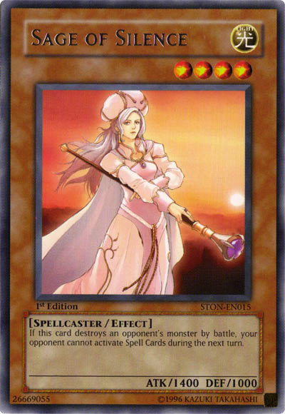 Sage of Silence | Strike of Neos | STON-EN015 | Rare