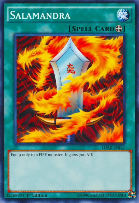 Salamandra | Duelist League 15 participation cards | DL15-EN013 | Rare
