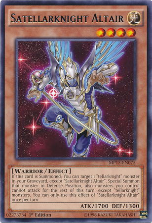 Satellarknight Altair | Duelist Alliance | DUEA-EN019 | Rare