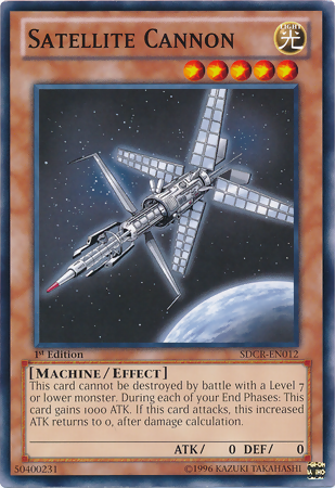 Satellite Cannon | Champion Pack: Game One | CP01-EN001 | Ultra Rare