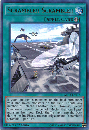 Scramble!! Scramble!! | Lord of the Tachyon Galaxy | LTGY-EN061 | Ultra Rare