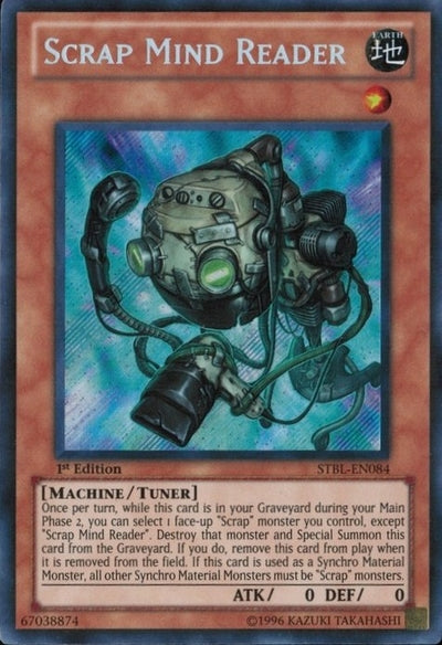 Scrap Mind Reader | Starstrike Blast | STBL-EN084 | Secret Rare