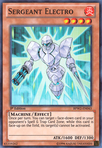 Sergeant Electro | Photon Shockwave | PHSW-EN090 | Ultra Rare