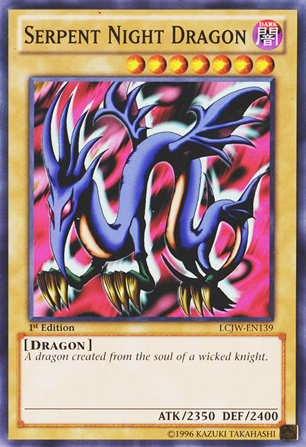 Serpent Night Dragon | Spell Ruler | SRL-EN103 | Secret Rare