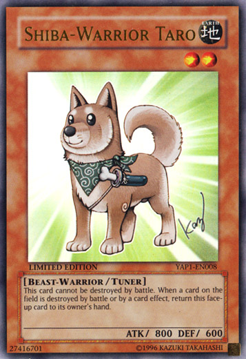 Shiba-Warrior Taro | Anniversary Pack | YAP1-EN008 | Ultra Rare