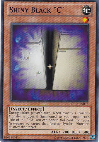 Shiny Black "C" | Ancient Prophecy | ANPR-EN024 | Short Print