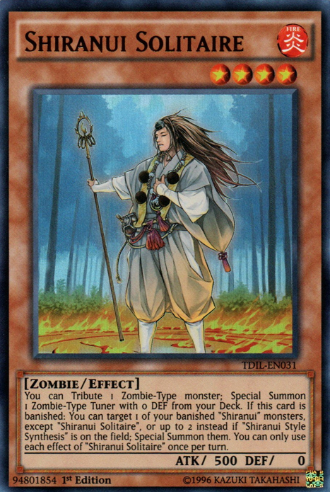 Shiranui Solitaire | The Dark Illusion | TDIL-EN031 | Ultra Rare