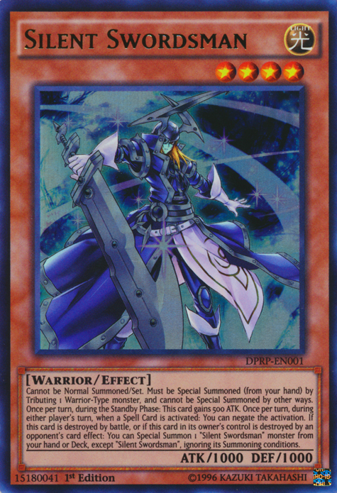 Silent Swordsman | Duelist Pack: Rivals of the Pharaoh | DPRP-EN001 | Ultra Rare