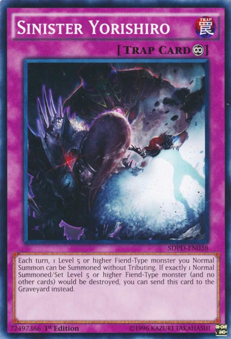 Sinister Yorishiro | Shadow Specters | SHSP-EN089 | Ultra Rare