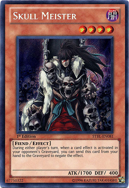 Skull Meister | Starstrike Blast | STBL-EN081 | Secret Rare