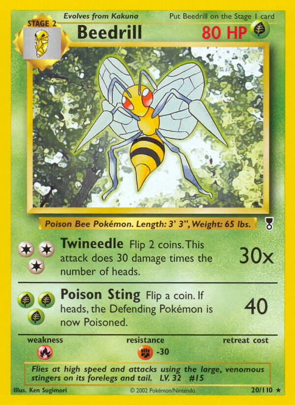 Beedrill | Legendary Collection | Other | 20/110 | New Mint | Rare