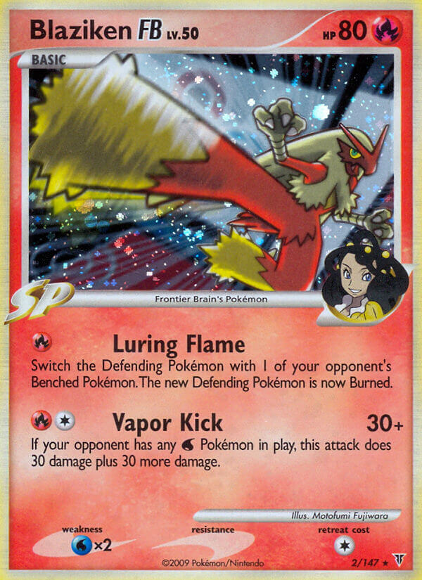 Blaziken FB | Supreme Victors | Platinum | 2/147 | New Mint | Rare Holo