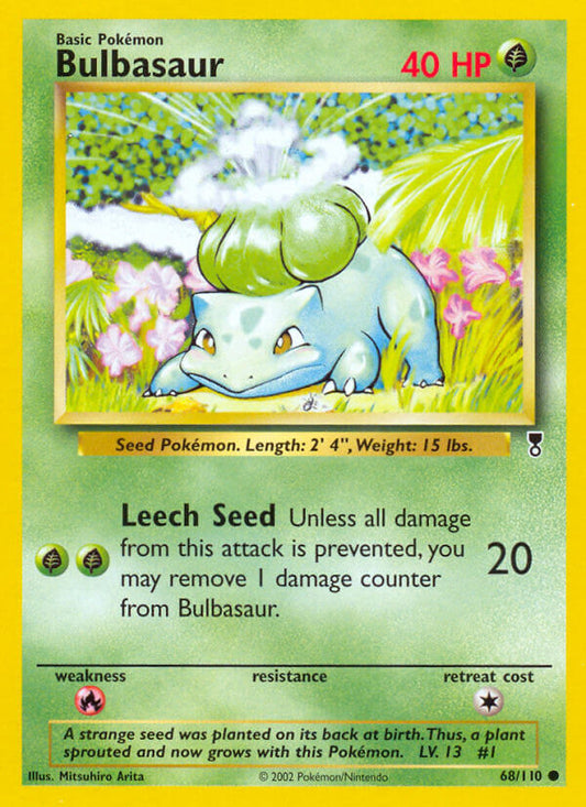 Bulbasaur | Legendary Collection | Other | 68/110 | New Mint | Common