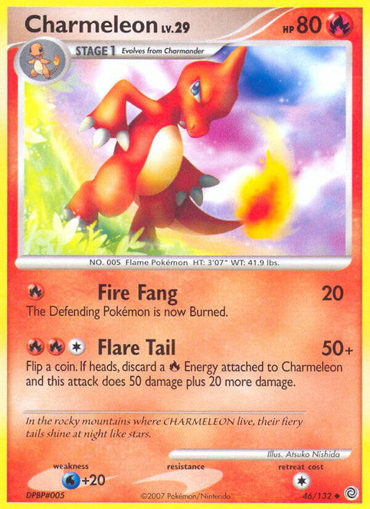 Charmeleon | Secret Wonders | Diamond & Pearl | 46/132 | New Mint | Uncommon