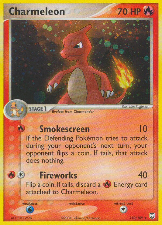 Charmeleon | Team Rocket Returns | EX | 110/109 | New Mint | Rare Secret