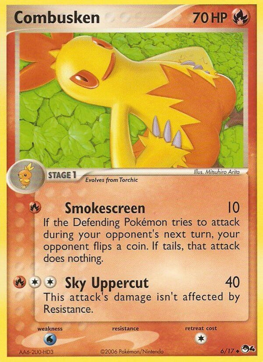 Combusken | POP Series 4 | EX | 6/17 | New Mint | Uncommon