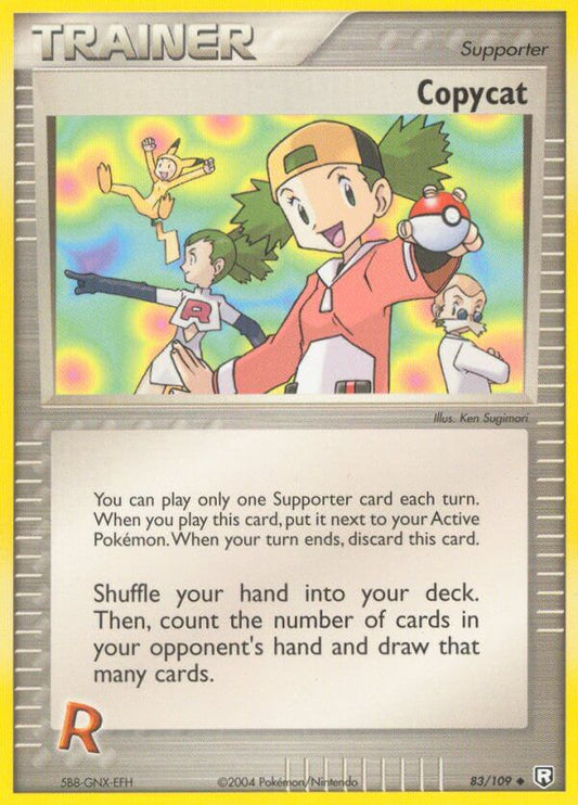 Copycat | Team Rocket Returns | EX | 83/109 | New Mint | Uncommon