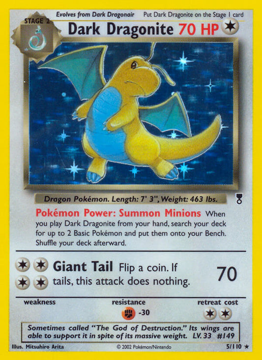 Dark Dragonite | Legendary Collection | Other | 5/110 | New Mint | Rare Holo
