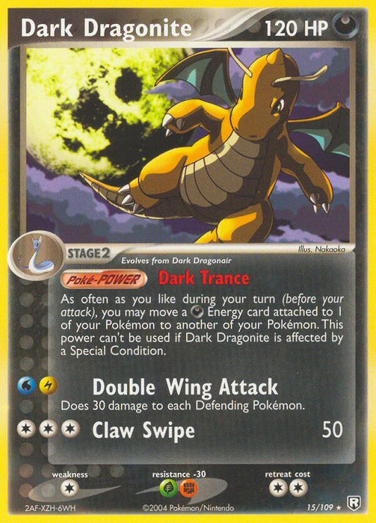 Dark Dragonite | Team Rocket Returns | EX | 15/109 | New Mint | Rare