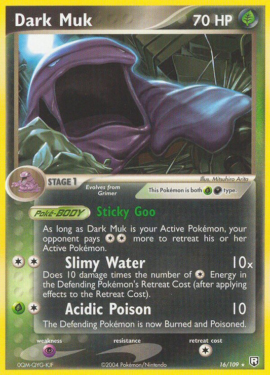 Dark Muk | Team Rocket Returns | EX | 16/109 | New Mint | Rare