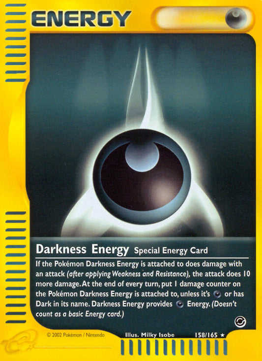 Darkness Energy | Expedition | E-Card | 158/165 | New Mint | Rare