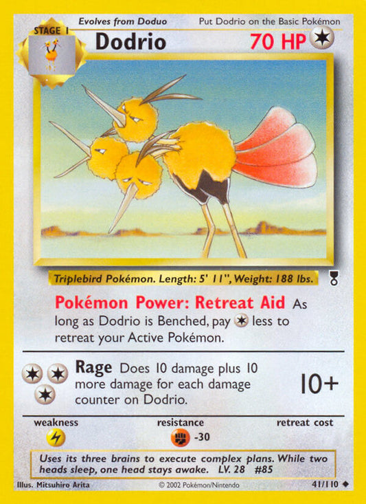 Dodrio | Legendary Collection | Other | 41/110 | New Mint | Uncommon