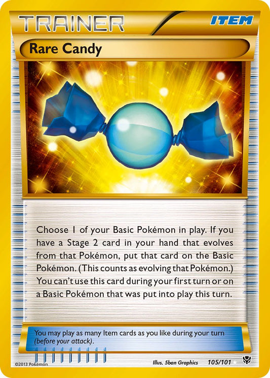 Rare Candy | Plasma Blast | Black & White | 105/101 | New Mint | Rare Secret