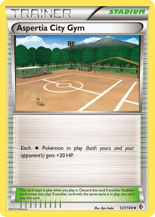 Aspertia City Gym | Boundaries Crossed | Black & White | 127/149 | New Mint | Uncommon