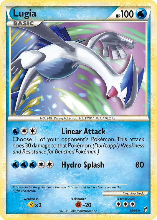 Lugia | Call of Legends | HeartGold & SoulSilver | 15/95 | New Mint | Rare Holo