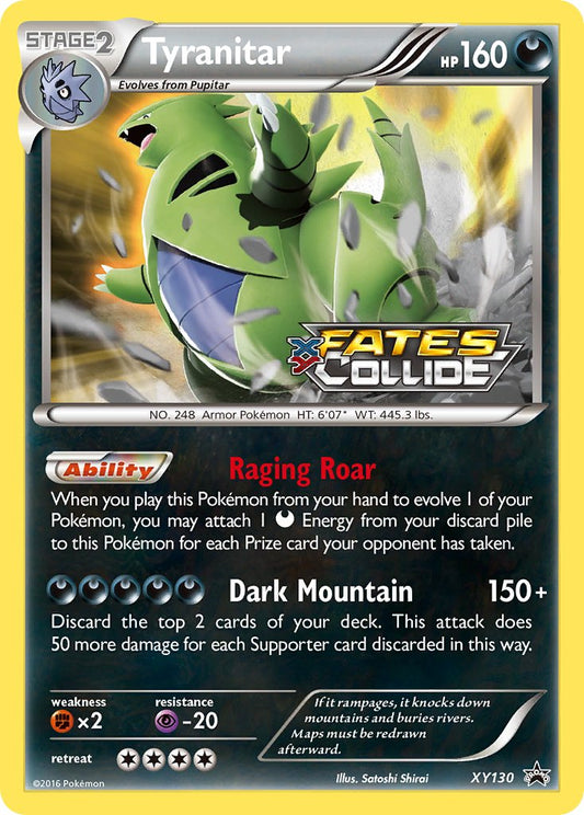 Tyranitar | XY-130 | XY | New Mint | Promo