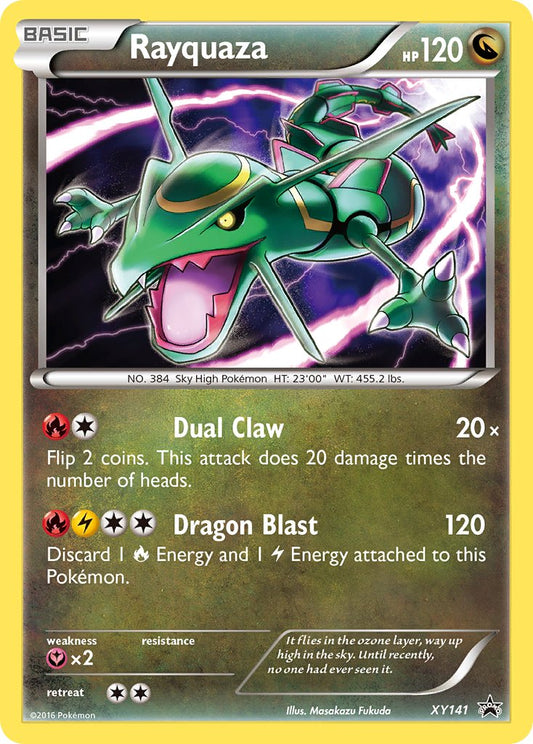 Rayquaza | XY-141 | XY | New Mint | Promo