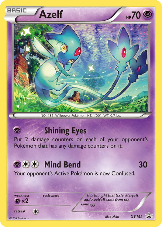 Azelf | XY-142 | XY | New Mint | Promo