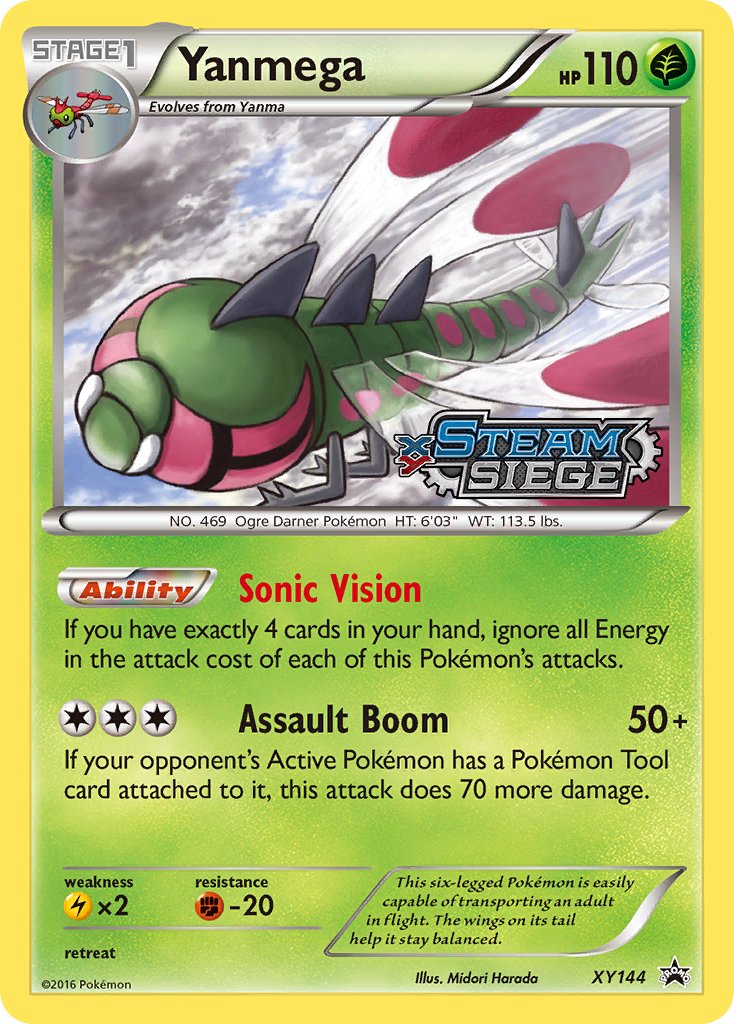 Yanmega | XY-144 | XY | New Mint | Promo