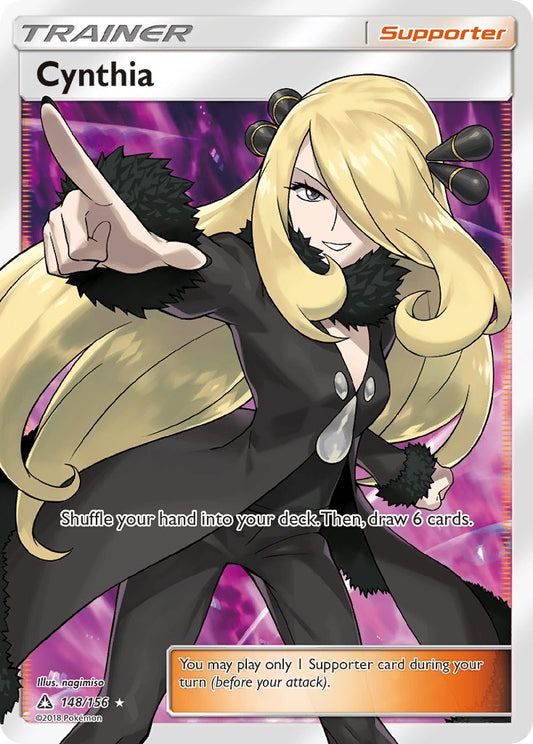 Cynthia | Ultra Prism | Sun & Moon | 148/156 | New Mint | Ultra Rare