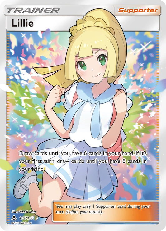 Lillie | Ultra Prism | Sun & Moon | 151/156 | New Mint | Ultra Rare
