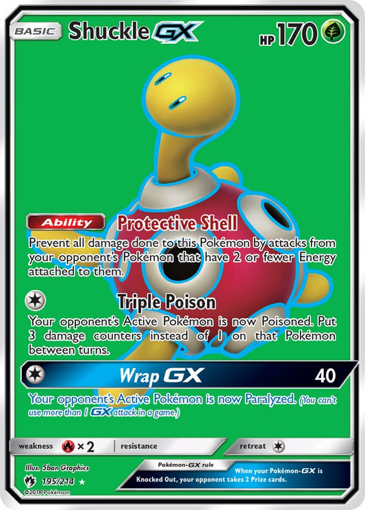 Shuckle GX | Lost Thunder | Sun & Moon | 195/214 | New Mint | Ultra Rare
