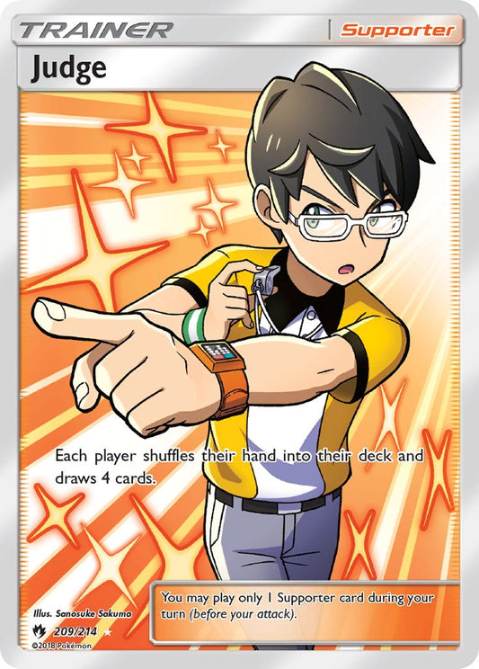 Judge | Lost Thunder | Sun & Moon | 209/214 | New Mint | Ultra Rare