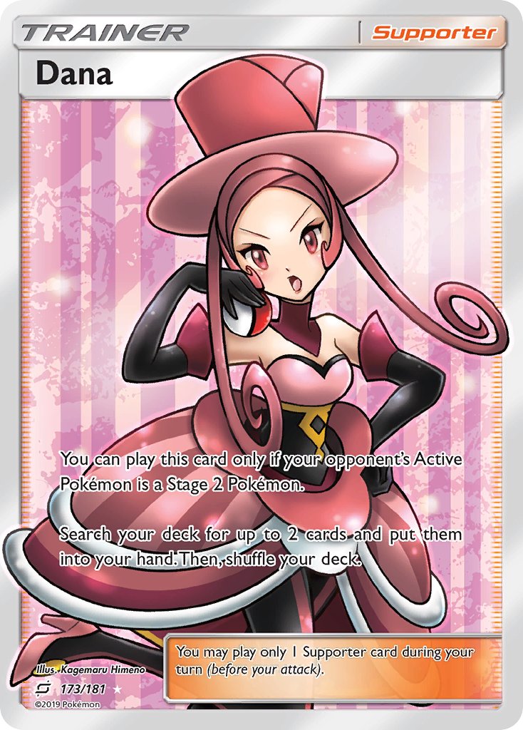 Dana | Team Up | Sun & Moon | 173/181 | New Mint | Ultra Rare