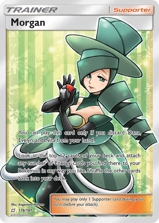 Morgan | Team Up | Sun & Moon | 178/181 | New Mint | Ultra Rare