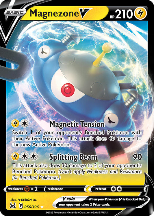 Magnezone V | Lost Origin | Sword & Shield | 56/196 | New Mint | Holo Rare V
