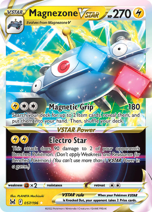 Magnezone VSTAR | Lost Origin | Sword & Shield | 57/196 | New Mint | Holo Rare VSTAR