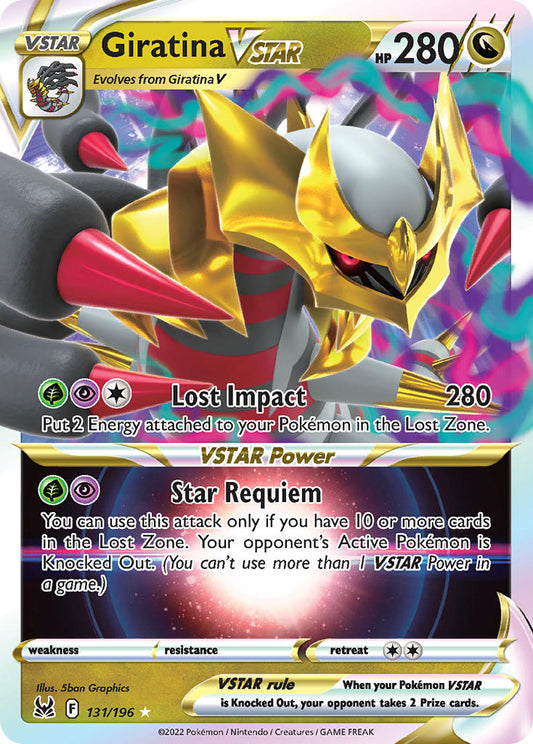 Giratina VSTAR | Lost Origin | Sword & Shield | 131/196 | New Mint | Holo Rare VSTAR