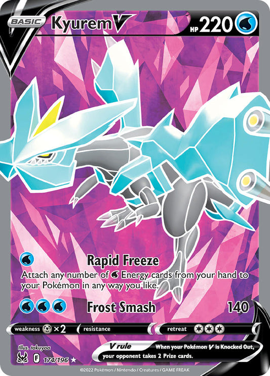 Kyurem V | Lost Origin | Sword & Shield | 174/196 | New Mint | Ultra Rare