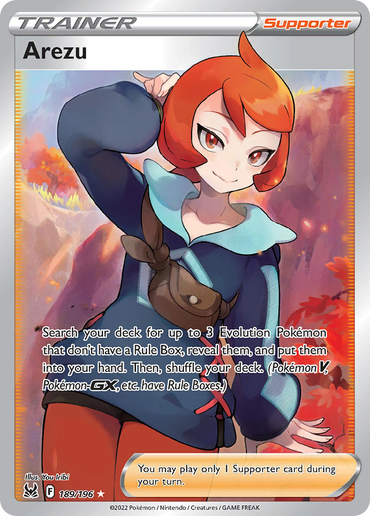 Arezu | Lost Origin | Sword & Shield | 189/196 | New Mint | Ultra Rare