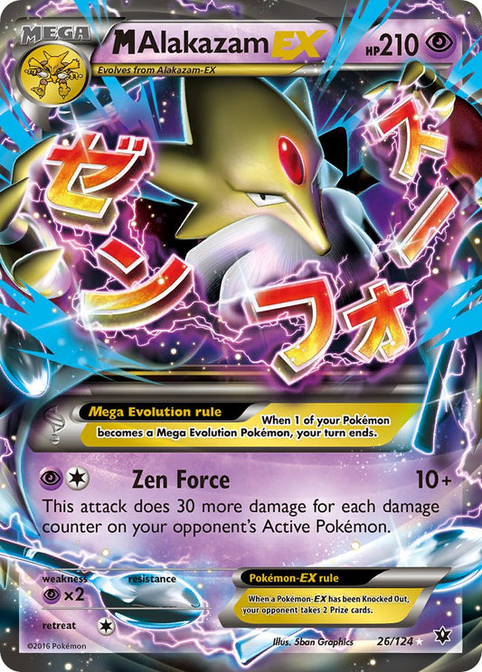 M Alakazam EX Pokémon Card