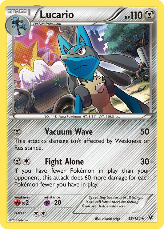 Lucario Pokémon Card