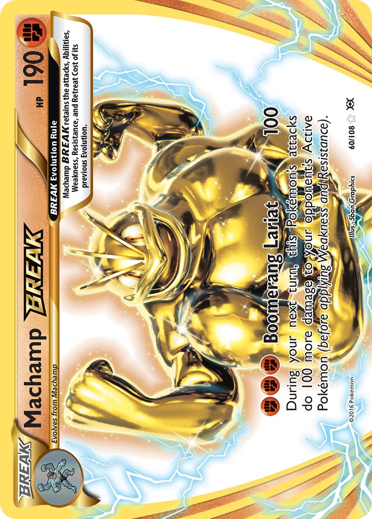 Machamp BREAK | EVO | XY | 60/108 | New Mint | Rare BREAK