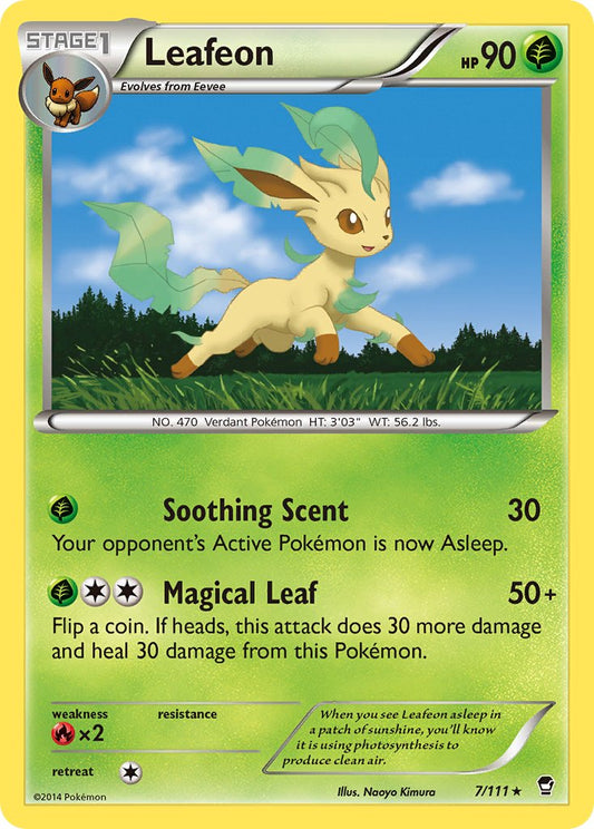 Leafeon | FFI | XY | 7/111 | Rare | New Mint