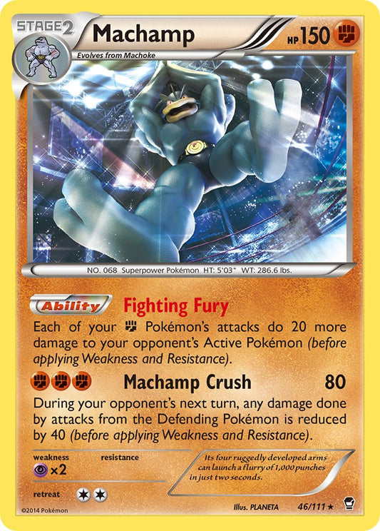 Machamp | FFI | XY | 46/111 | Rare Holo | New Mint