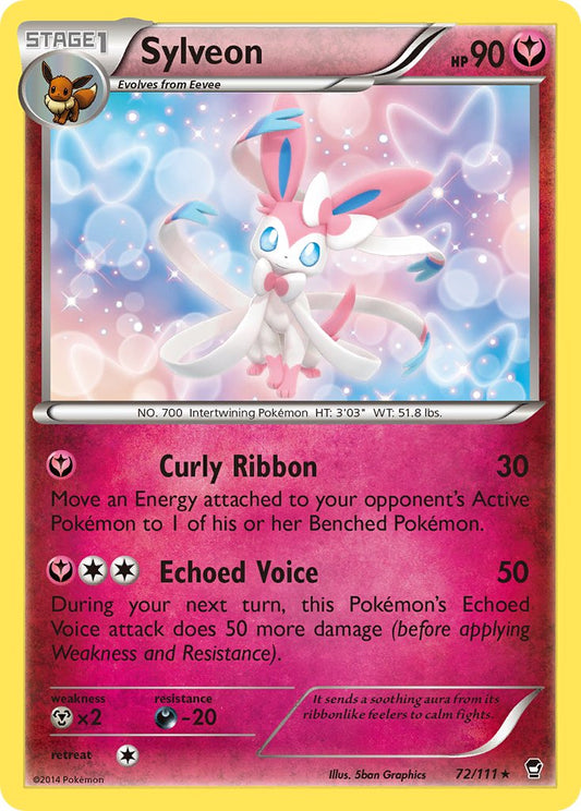 Sylveon | FFI | XY | 72/111 | Rare | New Mint